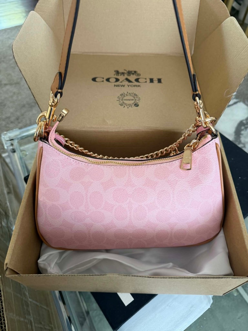Coach Teri Signature  Crossbody Bag - Picture 3 of 8